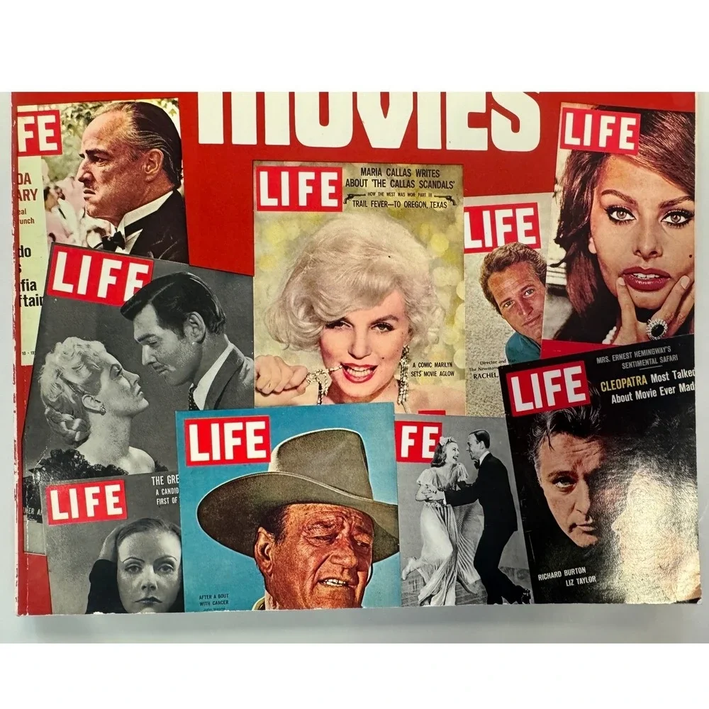 LIFE Goes to the Movies Vintage 1986 Paperback Book ISBN 0671790005 Hollywood